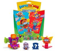 SUPERTHINGS Rescue Force Series - Confezione da 6. Include 4 SuperThings (1 raro capitano d'argento), 1 jet di salvataggio e 1 ala di salto 6/6