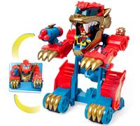 SUPERTHINGS S - Playset 1x2 Tiger Transformer Robot (V.0) TigerBot Rosso