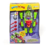 SUPERTHINGS Turbo Warrior Speed - Robot trasformabile. Il Robot si trasforma in un'auto. Include 1 Turbo Warrior, 1 accessorio esclusivo e 1 SuperThing Esclusivo
