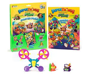 SUPERTHINGS Starter Pack, Rivista che include una guida a fumetto con la storia + 1 Exoskeleton + 2 Superthings