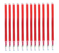 Supertool - 12 ricariche per penne cancellabili, 0,7 mm, rosso
