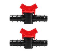 Supertool 2 valvole a sfera spinate, valvola a sfera con connettore a spillo da 16 mm, valvola a sfera di intercettazione, valvola a sfera spinata, adattatore connettore rubinetto per tubo flessibile