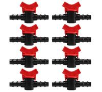 Supertool 8 valvole a sfera spinate, valvola a sfera con connettore a spillo da 12 mm, valvola a sfera di intercettazione, valvola a sfera spinata, adattatore connettore rubinetto per tubo flessibile