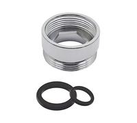 Supertool - Adattatore per depuratore e aeratore rubinetto, per risparmiare acqua, in metallo, femmina, adattatore rubinetto da 20-22 mm (1 pezzo)