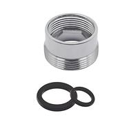 Supertool - Adattatore per depuratore e aeratore rubinetto, per risparmiare acqua, in metallo, femmina, adattatore rubinetto da 16-22 mm/18-22 mm/20-22 mm/24-22 mm (1 pezzo)
