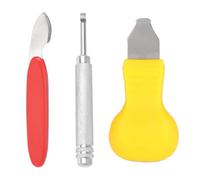 Supertool Kit di strumenti per la riparazione della cassa dell'orologio con barra di leva per la sostituzione della batteria, 3 pezzi