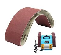 Supertool, Nastri per levigatrice con grana in ossido di alluminio, 100 mm x 915 mm, per lavorazione del legno e lucidatura dei metalli (5 pezzi, grana 1000)