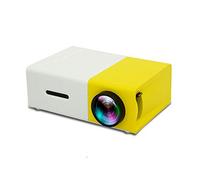 SUPERTOOL Proiettore LCD 1080P, Mini Home Theater Proiettore Portatile LED LCD 3D Proiettore per Tablet PC Cellulare DHL(US)