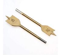 SUPERTOOL - Punta piatta per legno da 13 mm, per trapano piatto in titanio, lavorazione del legno, per trapani elettrici, trapani da banco e trapani ricaricabili, 5 pezzi