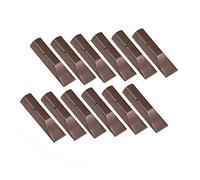 Supertool - Punte magnetiche per cacciavite a testa piatta, attacco esagonale da 1/4", 12 pezzi (1,6 - 7 mm), rame