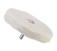 SUPERTOOL - Ruota lucidante per trapano, 100 mm, con manico (2 pezzi)