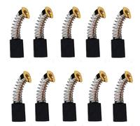 Supertool - Spazzole per motore in carbonio, 10 pezzi, varie dimensioni, ricambio elettrico, spazzole per motore in carbonio per utensili elettrici