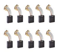 Supertool - Spazzole per motore in carbonio, 10 pezzi, varie dimensioni, ricambio elettrico, spazzole per motore in carbonio per utensili elettrici (6,5 x 13,5 x 18 mm)