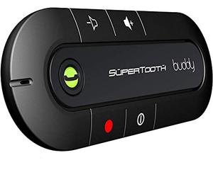 SuperTooth Kit Buddy Vivavoce Bluetooth per Auto, Nero