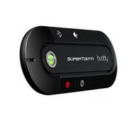 Kit Mani Libere Bluetooth Auto SuperTooth Buddy Nero + Caricabatteria Auto