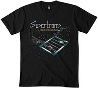 Supertramp Crime of The Century Shirt T-Shirts Crewneck Men's Male Black XL
