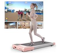 Superun Raceable Walking Pad Adatto per Machine High-Tech, capacità 159KG Tapis Roulant della Scrivania, Tapis Roulant con App Control con Corsi di Allenamento e Corse Multi-Runner