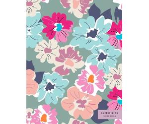 Supervision Notebook: Floral Therapists, Counsellors, Managers, Supervision Notetaking Planner | Record Sessions, Notes, Training Development, Action ... Marriage, Life Coach, Social Work: Volume 7