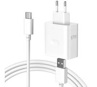 Supervooc Caricabatterie 67W e 8A Cavo USB C 1m per Oppo Find N3 Reno11 10 Reno8 T A98 A78, Caricabatterie rapido per realme narzo 70 Pro 5G per realme 11 12 per OnePlus Open Pad Nord CE 3 Lite