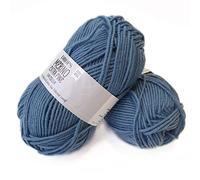 Superwash 100% lana merino filato per lavoro a maglia e uncinetto, 3 o leggeri, DK, Leight Worsted Weight, Drops Merino Extra fine, 1,8 oz 115 yards per gomitolo 23 Grigio Blu