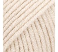 Superwash - Gomitolo di lana merino Drops Big Merino, 4 o medio, peso Aran, gomitolo da 51 g, 80 m (24 beige chiaro)