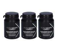 Superwhite Polvere Carbone Attivo Black Edition 3x40 g