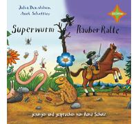 Superwurm / Räuber Ratte: Sprecher: Ilona Schulz, 1 CD, Digipack, Laufzeit 45 Min.