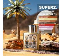 SUPERZ Abu Dhabi - 50 ml Extrait De Parfum - Unisex box design