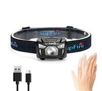 Superfire Hl06 500lm Usb Headlamp Marrone