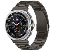 Suphart Compatibile con Cinturino Samsung Galaxy Watch 8 44mm 40mm/Galaxy Watch 8 Classic 46 mm, No Gap Cinturini Metallo, Grafite