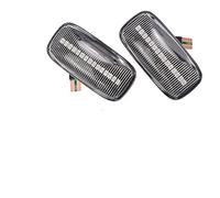 Supkancl 1 paio di Auto Dinamica Segnale Girata Indicatore Laterale Della Luce Parafango Lampada for Nissan Maxima Almera Pulsar N15 Cefiro A32 1995-2000(Dynamic Crystal Type)