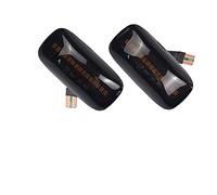 Supkancl 1 paio di indicatori direzione dinamici for auto Indicatore laterale luminoso parafango for Nissan Maxima Almera Pulsar N15 Cefiro A32 1995-2000(Dynamic Smoked Type)