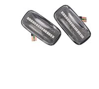 Supkancl 1 paio di indicatori direzione dinamici for auto Indicatore laterale luminoso parafango for Nissan Maxima Almera Pulsar N15 Cefiro A32 1995-2000(Dynamic Crystal Type)