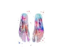 Supkan ones della Colonna vertebrale Scheletro Watercolor Art Canvas Pittura Poster Poster Anatomia Medicina Clinica Disput for la casa(C,60X80CM No Frame)