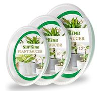 SupKing Sottovaso per Piante da 20,3 cm, 30,5 cm, 9 Confezioni da 9 Pezzi, in plastica Trasparente, più Spesso, più Robusto, per Interni ed Esterni