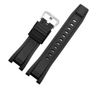 SUPKOUMKBG Cinturino in resina for orologio da uomo, accessorio compatibile for bracciale Casio GST-S130 S110 S100 W130L W100 W110 210(Hot Pink)