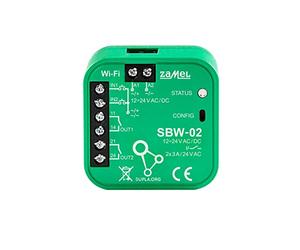 Supla Zamel - Modulo Apriporta per garage WiFi I Control Automatico del Cancello e Porta I Apricancello GSM I Compatibile con Alexa I Remote Door Opener I Apertura Intelligente I SBW-02