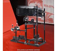Supllueer 3060 alluminio simulatore di corse cockpit con monitor stand Logitech