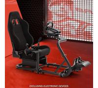 Supllueer Cockpit Per Simulazione Di Corse Con Sedile Nero Compatibile Con G923
