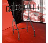 Supllueer Regolabile Triple Monitor Stand Si Adatta Al Pilotaggio Di Racing Sim