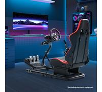 Supllueer Supporto Per Cabina Di Guida Per Simulatore Di Corse Con Sedile Rosso