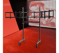 Supllueer Supporto per Monitor Triplo con Altezza e Larghezza Regolabili
