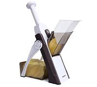 SupMaKin Mandolina di verdure, Spessore regolabile Patate Affettatrice Cipolla Chopper Kitchen Chopping Artifact Multifunzionale Cutte