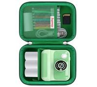 Supmay Bambini Cassa fotocamera Compatibile con ASTGMI per HiMont per TIATUA per CalineGam per Aissom per MYSTILUCK Macchina Fotocamera Istantanea, Stampa sacchetto di archiviazione carta, Verde