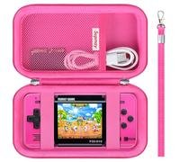 Supmay Custodia da trasporto compatibile con WELLST·G/ per GuaiyeyeAP Gioco portatile per bambini - Precaricato 220 videogiochi retrò, porta lettore da gioco portatile, borsa da viaggio con tasca in