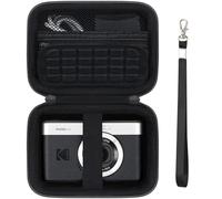 Supmay Custodia da viaggio per KODAK Pixpro C1 - Cámara Digital ultracompacta, Punta e spara supporto di archiviazione portatile per fotocamera digitale con borsa in rete per cavo di ricarica, Nero