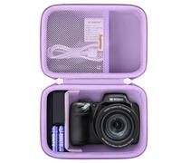 Supmay Custodia da viaggio rigida compatibile con ESOXOFFORE/per YTETCN/per WEEFUN/per GKTZ/per Anchioo Instant Print Camera per bambini, supporto con tasca in rete per scheda SD, cavo USB, penna