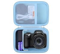 Supmay Custodia da viaggio rigida compatibile con ESOXOFFORE/per YTETCN/per WEEFUN/per GKTZ/per Anchioo Instant Print Camera per bambini, supporto con tasca in rete per scheda SD, cavo USB, penna a