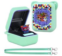Supmay custodia di copertura in silicone per BITZEE giocattolo interattivo animale domestico digitale con 15 animali all'interno, borsa protettiva in silicone morbido, Verde