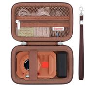 Supmay custodia protettiva dura per KODAK Pixpro WPZ2 - Fotocamera Digitale Compatta 16M Pixel, custodia di viaggio con tasca mesh adatta cavo USB, scheda SD, batteria, Marrone